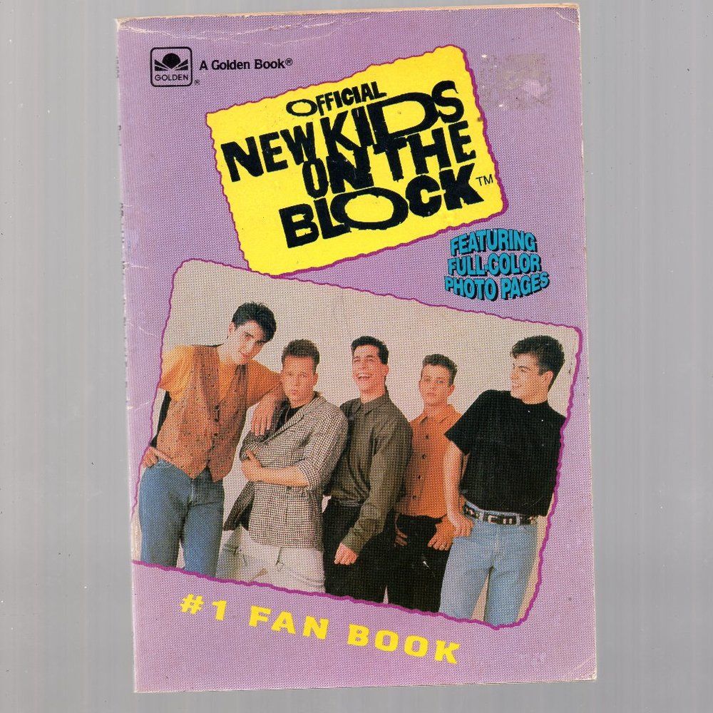 Retro Boy Band - Fan Book New Kids on The Block